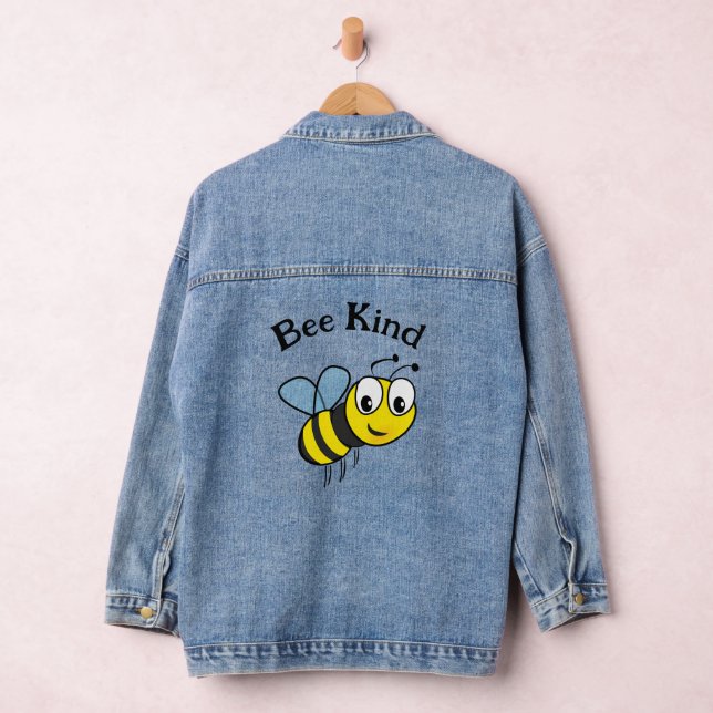 Honey Bee Design Denim Jacket Jeansjacke (Hangar)