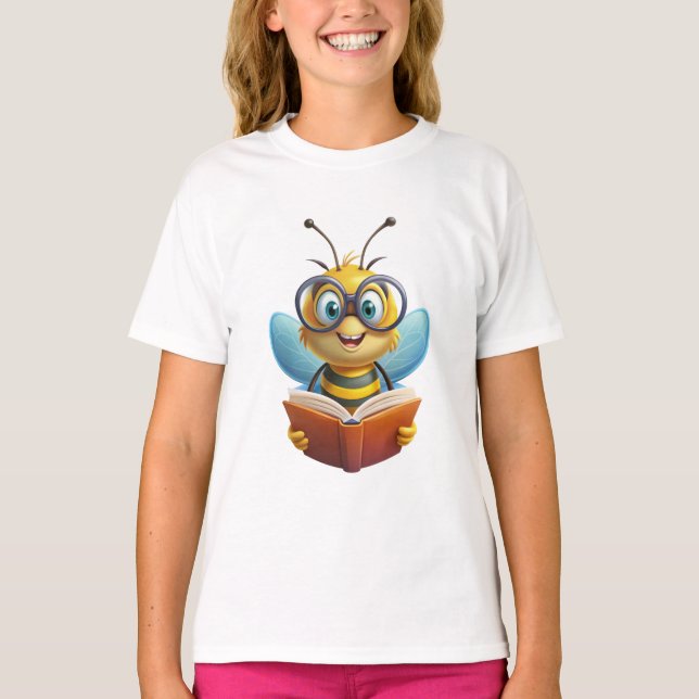 Honey Bee Funny T - Shirt (Vorderseite)