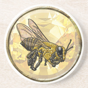 Honey Bee Getränkeuntersetzer