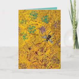 Honey Bee Greeting Card Karte