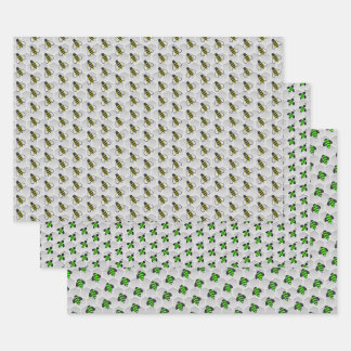 Honey Bee Honeycomb Enveloppement de papier ensemb