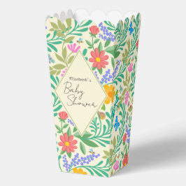 Honey Bee, Ladybug, Butterfly, Dragonfly & Blume Geschenkschachtel