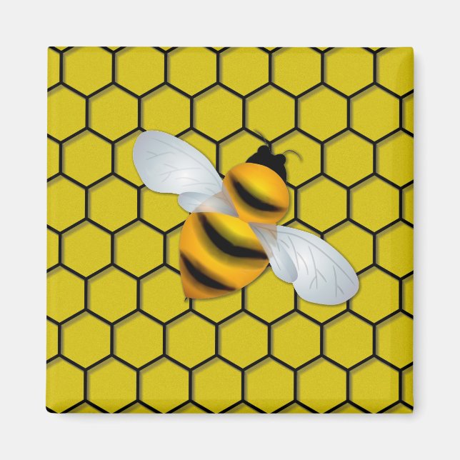 Honey Bee Magnet (Vorne)