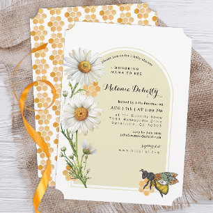 Honey Bee Mama zu Bee Baby Shower Einladung Wil