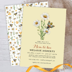 Honey Bee Mama zu Bee Baby Shower Einladung   Wild