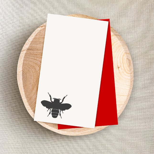 Honey Bee Modern Minimalistisch Business Card Visitenkarte (Von Creator hochgeladen)