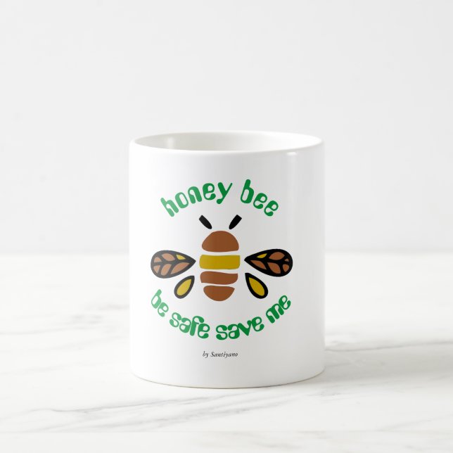 Honey Bee Mug Kaffeetasse (Mittel)
