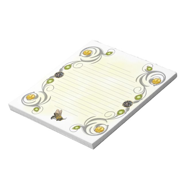 Honey Bee Notizblock (Rotiert)
