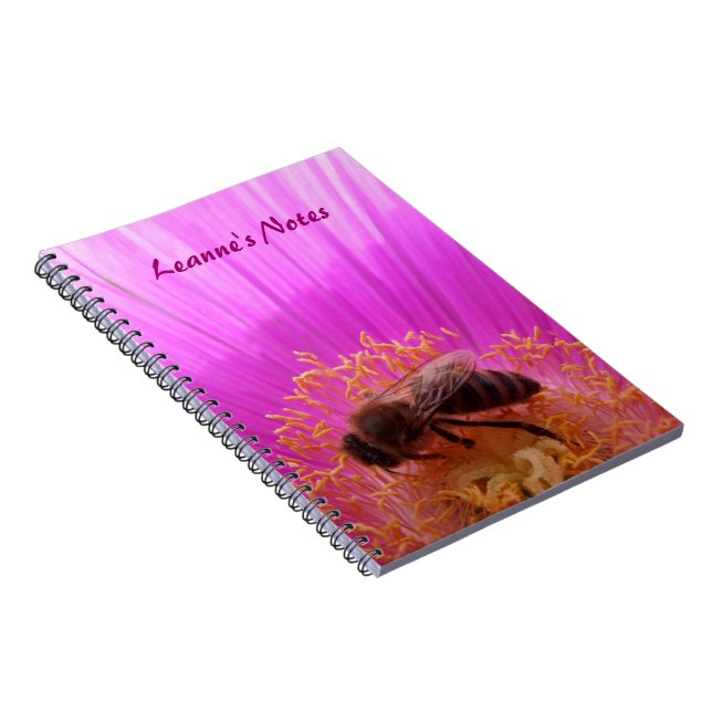 Honey Bee Personalisiert Notebook Notizblock (Rechte Seite)