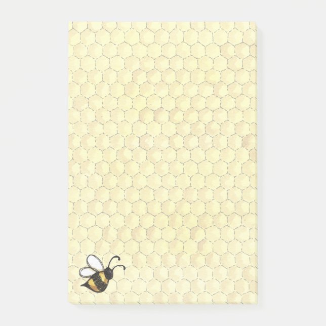 Honey Bee Post-it Klebezettel (Vorderseite)