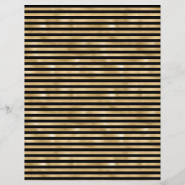 Honey Bee Scrapbook Paper Sheet