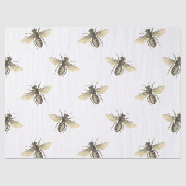 Honey Bee Series Design 3 Seidenpapier (Vorderseite)