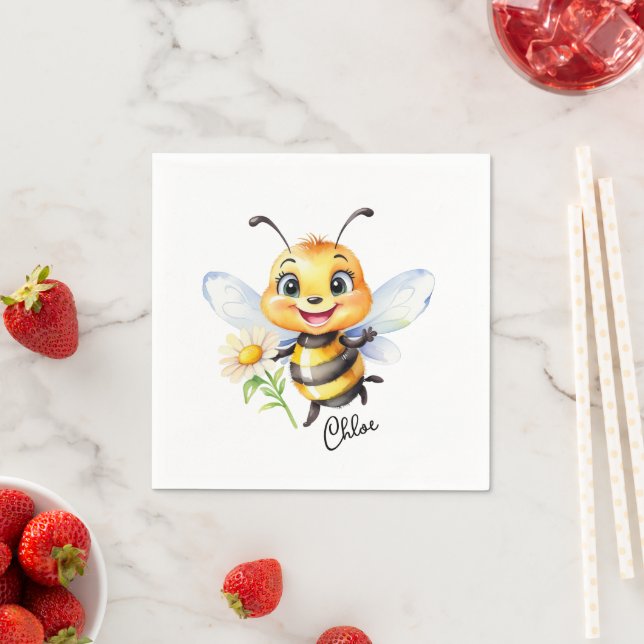 Honey Bee Serviette (Beispiel)
