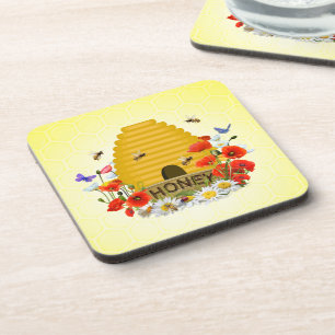 Honey Beehive, Imker, Untersetzer