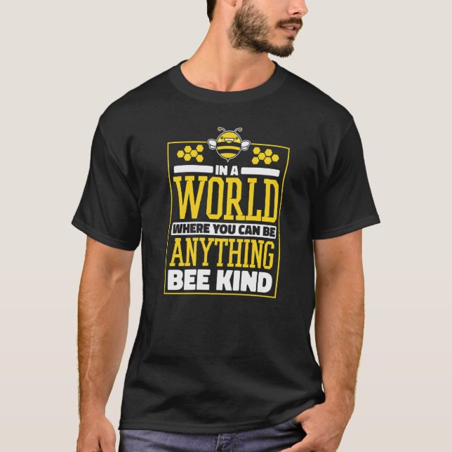 Honey Beekeeper Bees Beehive T-Shirt (Vorderseite)
