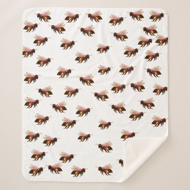 Honey Bees Flying Sherpadecke (Vorderseite)