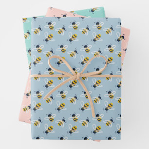 Honey Bees Geschenkpapier Set