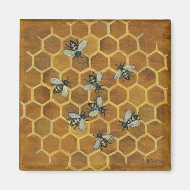Honey Bees Magnet (Vorne)