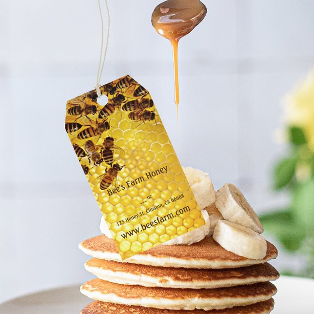 Honey Beey Honey Seller Beekeeper Apiarist Custom Geschenkanhänger (Von Creator hochgeladen)