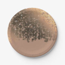 Honey Beige Champagne Golden Sparkle Party
