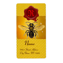 HONEY BIE, BEEKEEPER, ROT WAX SIEGEL MONOGRAM