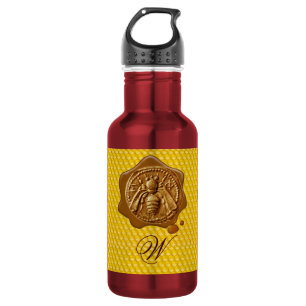 HONEY BIE, BEEKEEPER, WAX SIEGEL MONOGRAM TRINKFLASCHE