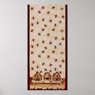 HONEY BIE, BEEKEEPING, BEEKEEPER POSTER