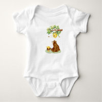 Honey Brown Bear und Beehive