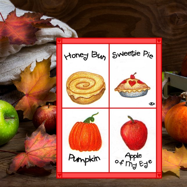 Honey Bun Valentine's Day Card Feiertagskarte (Von Creator hochgeladen)