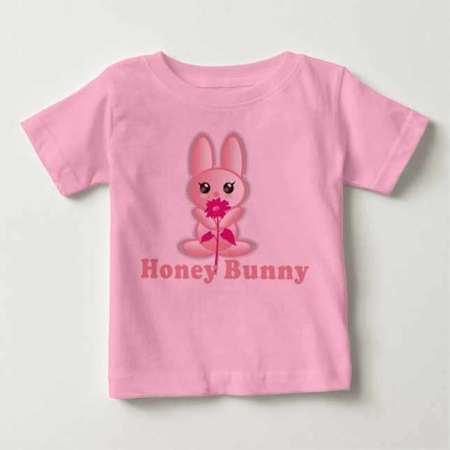 Honey Bunny Girls Shirt (Vorderseite)