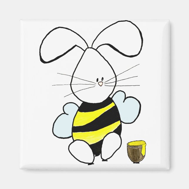 Honey Bunny Magnet (Vorne)