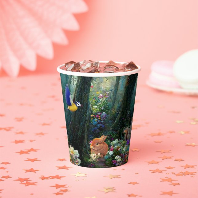 Honey Bunny und Boo Bear Pappbecher (Insitu)