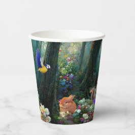 Honey Bunny und Boo Bear Pappbecher