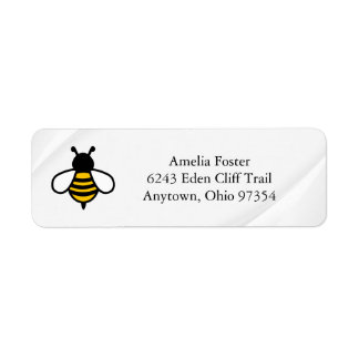 Honey Business Return Address Label