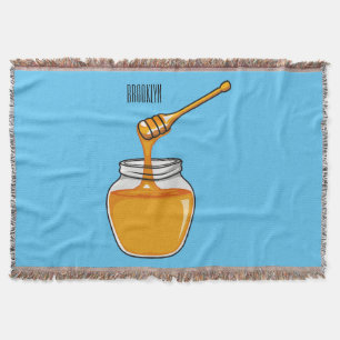 Honey Cartoon Illustration Decke