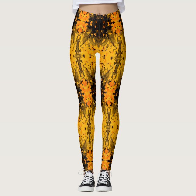 Honey Colored Women's Leggings (Vorderseite)