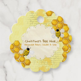 Honey Comb 3D Whimsey Business Geschenkanhänger