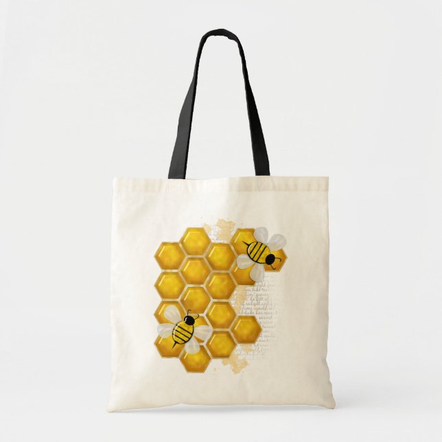 Honey Comb 3D Whimsey Tragetasche (Vorne)