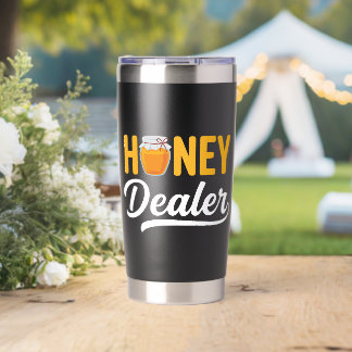 Honey Dealer Beekeeper Honeycomb Beekeeping Queen  Thermobecher