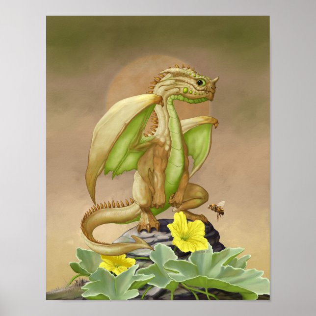 Honey Dew Dragon 11x14 (4x6 und höher) Poster (Vorne)