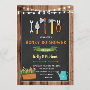 Honey do Dusche Einladung