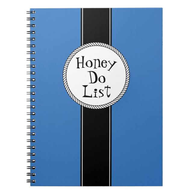 Honey Do List Moderner Handyman Notizblock (Vorderseite)