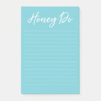 Honey Do List Notepad