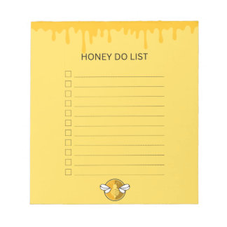 Honey Do Notepad Notizblock