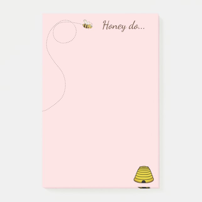 Honey Do Post-it-Hinweise Post-it Klebezettel (Vorderseite)