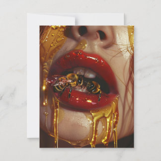 Honey Drip Beauty – Sinnliche goldene Porträts von
