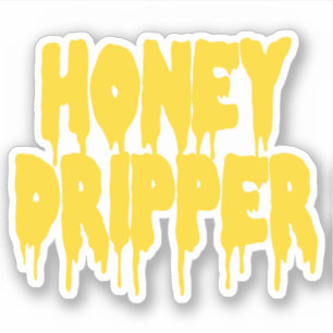 Honey Dripper Aufkleber