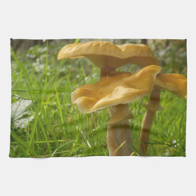 Honey Fungus Teetuch Geschirrtuch (Horizontal)
