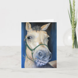 Honey Horse Folded Card Ankündigung