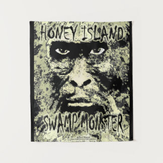 Honey Island Swamp Monster Teppich Wandteppich